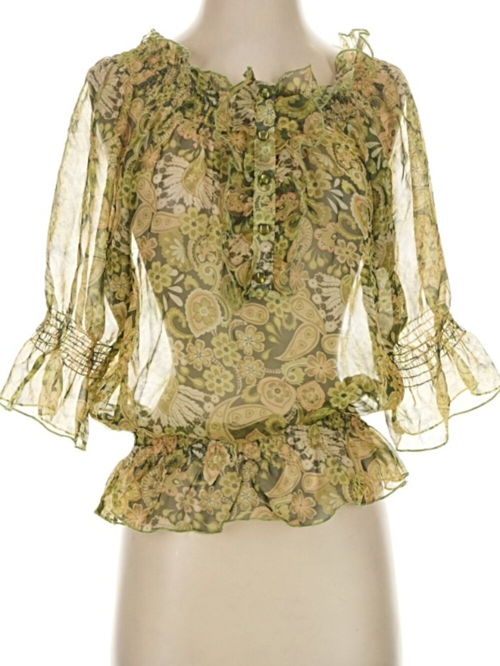 Poppy Garden Top Size Small